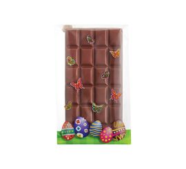 BOSSA POLIPROPILÈ TANCAMENT ADHESIU PASQUA 100x220mm.(PACK 100)