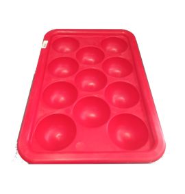 CALAIX PER A MASES PIZZA 60x40cm (11 unit) ROJO 750gr