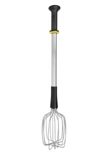 BATEDOR QUADRAT Ø140 L=220cm GRAND.DIMENS.80cm M/INOX