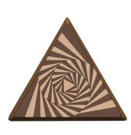 MOTLLE BOMBÓ OPTICAL TRIANGLE 48,9x43,4 h.8,3mm. - 10gr