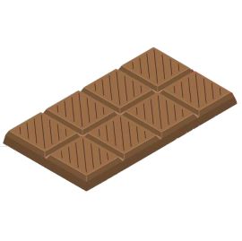 MOTLLE RAJOLA XOCOLATA 225x125 h.16,5mm - 500g