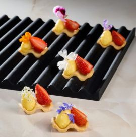 KIT 2 MOTLLE SILICONA PASTA FULL 'ONDA' 250x250mm by Paolo Griffa