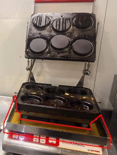 SAFATA INOX PER A RECOLLIR OLI - COOKMATIC