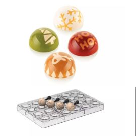 SEMIESFERA NADAL ø31 h.17mm + CHOCO STAMP by Lluc Crusellas