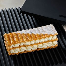 KIT 2 MOTLLE SILICONA PASTA FULL 'ZIGZAG' 250x250mm by Paolo Griffa